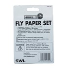 SWL - FLY PAPER SET - 8 PACK