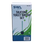 SWL - SILICONE TOILET BRUSH SET