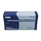 SWL - BLUE DISPOSABLE NITRILE GLOVES EXTRA LARGE - 100 PACK