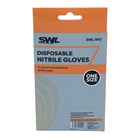SWL - DISPOSABLE NITRILE GLOVES ONE SIZE - 12 PACK