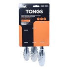 SWL - STAINLESS STEEL TONGS - 3 PACK
