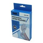 SWL - DISPOSABLE LATEX GLOVES - 12 PACK