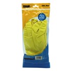 SWL - YELLOW HOUSEHOLD WASHING UP GLOVES - SIZE L