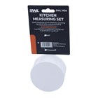 SWL - PLASTIC MEASURING CUP SET - 5 PACK