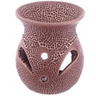 EDEN CERAMIC OIL BURNER -TEXTURED W/ CUT OUT-4ASST