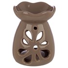 EDEN - OIL BURNER - NEUTRAL FLORAL CUT OUT