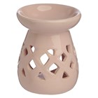 EDEN CERAMIC OIL BURNER - LATTICE CUT OUT
