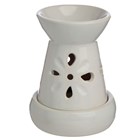 EDEN CERAMIC OIL BURNER - FLORAL CUT OUT