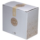 EDEN - HEART SHAPED DOUBLE DISH BURNER - GREY