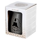 BUDDHA CUT OUT CERAMIC OIL & WAX BURNER