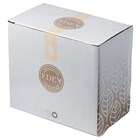 EDEN - HEART SHAPED DOUBLE DISH OIL BURNER -3ASST