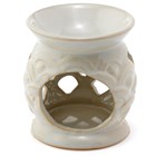 EDEN SCALLOP CUT OUT CERAMIC OIL BURNER