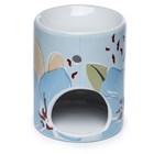 FLORENS RHODODENDRON PRINTED CERAMIC OIL BURNER