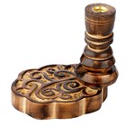 HAPPY TREE MANGO WOOD BACKFLOW INCENSE BURNER