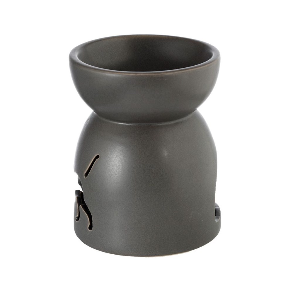 CAT CUT OUT CERAMIC OIL & WAX BURNER