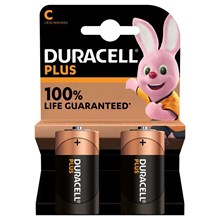 DURACELL - MN1400 PLUS POWER C - 2 PACK DURACELL - MN1400 PLUS POWER C - 2 PACK