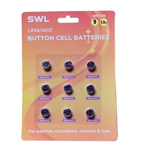 SWL - LR44/AG13 BATTERIES - 9 PACK