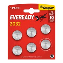 EVEREADY - CR2032 - 6 PACK