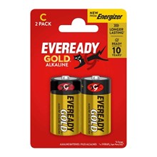 EVEREADY - GOLD ALKALINE C - 2 PACK
