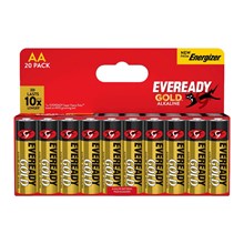 EVEREADY - GOLD ALKALINE AA - 20 PACK