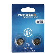 RENATA - CR1632 BUTTON CELL BATTERIES - 2 PACK
