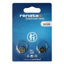 RENATA - CR1220 BUTTON CELL BATTERIES - 2 PACK
