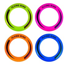 FLYING RINGS 25CM 4 ASSORTED COLOURS