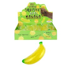 SQUISHY BEADS BANANA 14CM