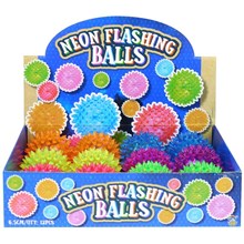 NEON FLASHING BALL SMALL - 6.5CM