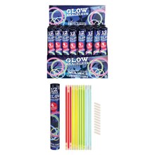 GLOW BRACELETS W/ CONNECTORS - 4 ASSORTED GLOW BRACELETS W/ CONNECTORS - 4 ASSORTED