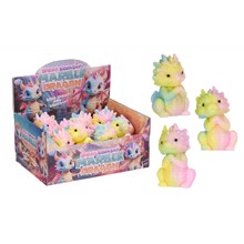 STICKY SQUISHY MARBLE DRAGON 12CM