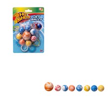 HOT SHOT -  HIGH BOUNCE JET BALL - 8 PACK
