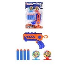 TARGET SHOOTERS - GUN WITH SOFT BULLETS & TARGET