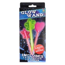 GLOW STICK WAND - 3 ASSORTED