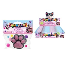 SQUISHY FLUFFY CATS PAW WITH BOBBLES