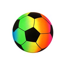 INFLATBALE RAINBOW FOOTBALL PVC 23CM