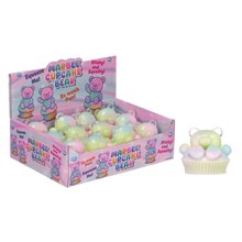 5.5CM MARBLE CUPCAKE BEAR