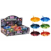 3D PRINTED HEXAGON FIDGET SPINNER 12CM