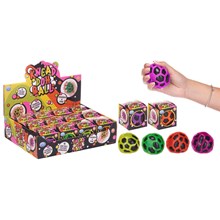 NEON KNEAD DOH GRID BALL 6CM