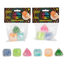 HTI - SQUISH SQUEEZE SENSORY SHAPES - 3 PACK