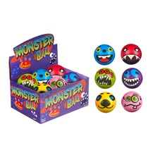 MONSTER SQUISHY PU BALL 6.3CM