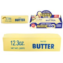 LARGE SQUISHY BUTTER 21CM - CLEAR BOX & ACETATE COVER
