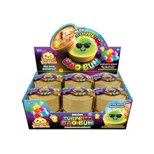 NEON GLOW IN THE DARK BAO BUNS IN DUMPLING CASE 8.5CM