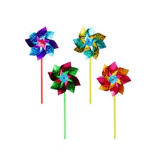 WINDMILL HOLO 15CM ASTD COLS
