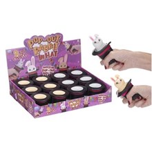 POP UP SQUEEZE RABBIT IN HAT