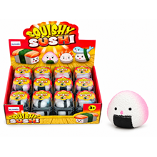 SQUISHY SUSHI - 3 ASST