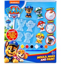 PAW PATROL MOULD & PAINT 4PK