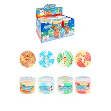 SCENTED CHRISTMAS BUTTER SLIME 75G - 4 ASSORTED DESIGNS