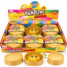 JUMBO SQUISHY DUMPLINGS 18CM IN DISPLAY BOX