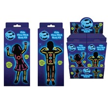 KIDS GLOW STICK FIGURE - 61PC